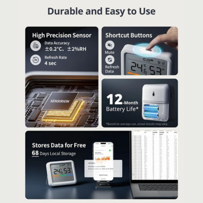 SwitchBot Meter Pro (Thermometer & Hygrometer) 6