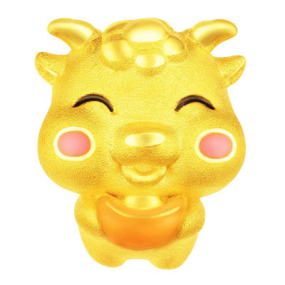 Goldheart 999 Gold Zodiac Goat Charm 1