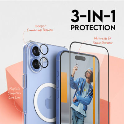 PanzerGlass CARE by PanzerGlass® Flagship 3-in-1 Bundle iPhone 16 Plus 3