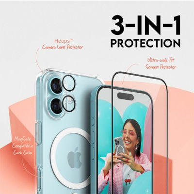 PanzerGlass CARE by PanzerGlass® Flagship 3-in-1 Bundle iPhone 16 3