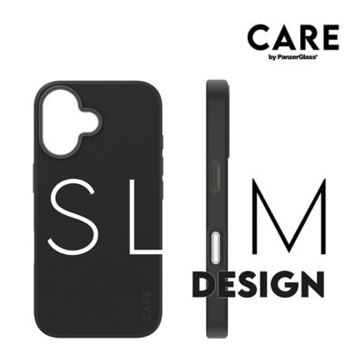 PanzerGlass CARE by PanzerGlass® 时尚保护壳 黑色 搭配 MagSafe iPhone 16 4
