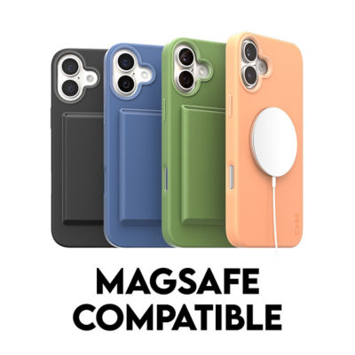 PanzerGlass CARE by PanzerGlass® 时尚保护壳 黑色 搭配 MagSafe iPhone 16 6