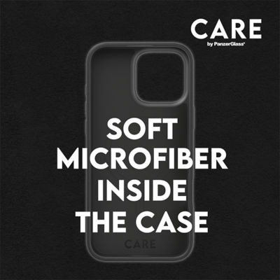 PanzerGlass CARE by PanzerGlass® Fashionable Case Black w. MagSafe iPhone 16 Pro 5