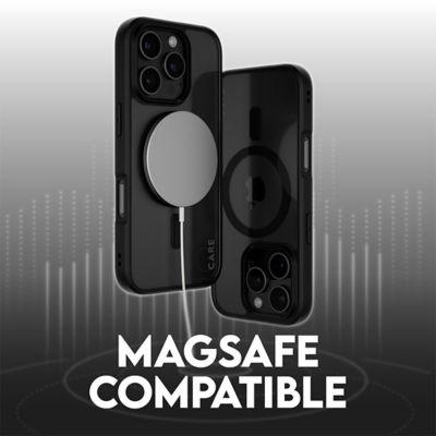 PanzerGlass CARE by PanzerGlass® Flagship Case Transparent Urban Combat w. Black Frame & MagSafe iPhone 16 Pro 4