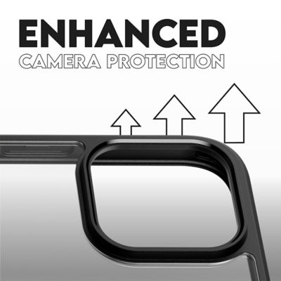 PanzerGlass CARE by PanzerGlass® Flagship Case Transparent Urban Combat w. Black Frame & MagSafe iPhone 16 Pro 6