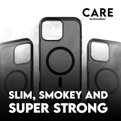 PanzerGlass CARE by PanzerGlass® Flagship Case Smokey Urban Combat w. Black MagSafe iPhone 16 Pro 4