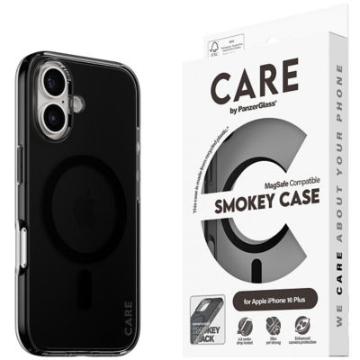 PanzerGlass CARE by PanzerGlass® Flagship Case Smokey Urban Combat w. Black MagSafe iPhone 16 Plus 2