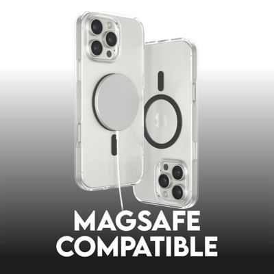PanzerGlass CARE by PanzerGlass® 旗舰款透明都市战斗系列保护壳带黑色MagSafe适用于iPhone 16 Pro Max 4