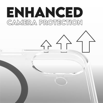 PanzerGlass CARE by PanzerGlass® 旗舰款透明都市战斗系列保护壳带黑色MagSafe适用于iPhone 16 6