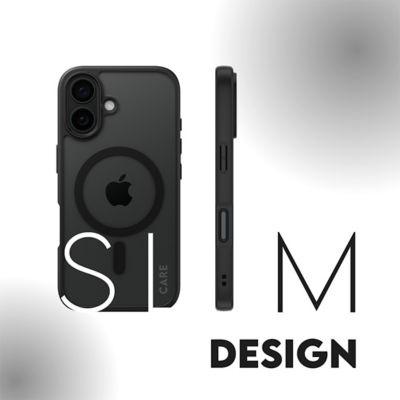 PanzerGlass CARE by PanzerGlass® Flagship Case Transparent Urban Combat w. Black Frame & MagSafe iPhone 16 5