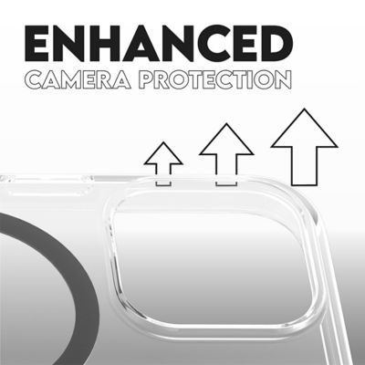 PanzerGlass CARE by PanzerGlass® 旗舰款透明都市战斗系列保护壳带黑色MagSafe适用于iPhone 16 Pro 6