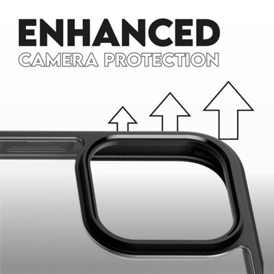 PanzerGlass CARE by PanzerGlass® Flagship Case Transparent Urban Combat w. Black Frame & MagSafe iPhone 16 Pro Max 6