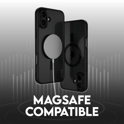PanzerGlass CARE by PanzerGlass® 旗舰保护壳 透明 Urban Combat 搭配黑色框架 & MagSafe iPhone 16 Plus 4