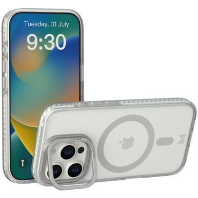 Monocozzi LUCID Magsafe 10ft Drop Protection Lens Stand Hybrid Case for iPhone 16 Pro 2