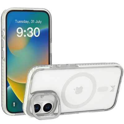Monocozzi LUCID Magsafe 10Ft Drop Protection Lens Stand Hybrid Case for iPhone 16 2