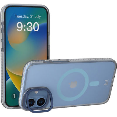 Monocozzi LUCID Magsafe 10ft Drop Protection Lens Stand Hybrid Case for iPhone 16 Plus 2