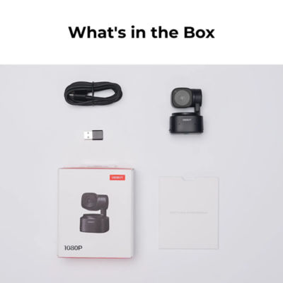 Obsbot Tiny SE AI-Powered Full HD Pan, Tilt & Zoom Webcam with Auto Tracking 7