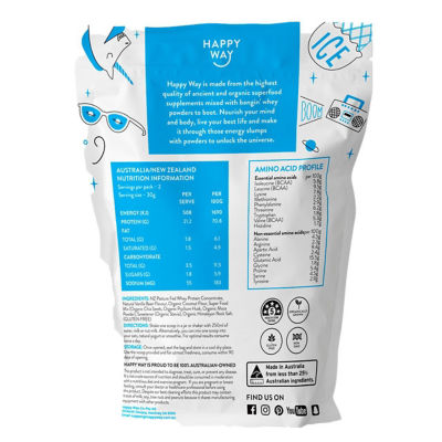 Happy Way [Bundle of 2] Happy Way Whey Protein Powder Sachet - Vanilla 60g 3