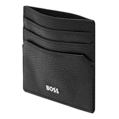 HUGO BOSS BOSS Classic Grained Card Holder HLC416A (Black) 3