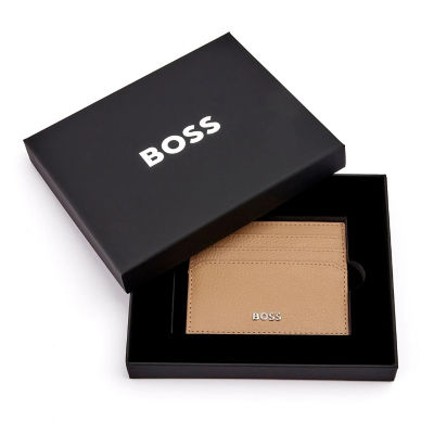 HUGO BOSS BOSS Classic Grained Card Holder HLC416X (Camel) 4