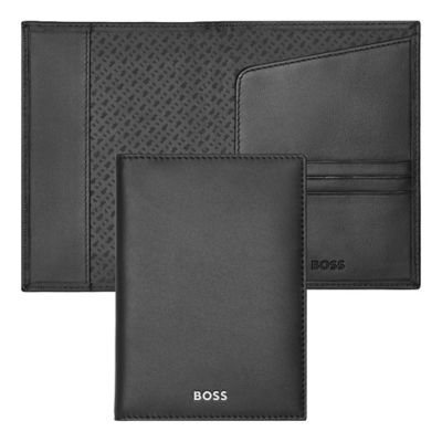 HUGO BOSS BOSS Classic Smooth Passport Holder HLP403A (Black) 3
