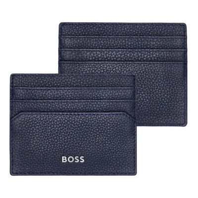 HUGO BOSS BOSS Classic Grained Card Holder HLC416N (Navy) 2