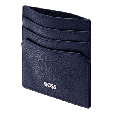 HUGO BOSS BOSS Classic Grained Card Holder HLC416N (Navy) 3