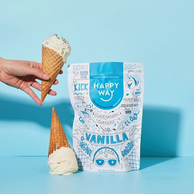 Happy Way Whey Protein Powder - Vanilla 500g 3