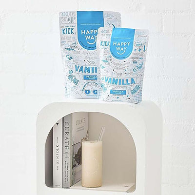 Happy Way Whey Protein Powder - Vanilla 500g 4