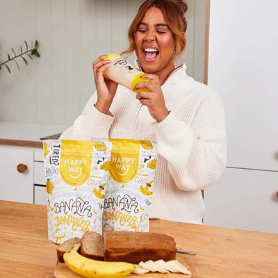 Happy Way Whey Protein Powder - Banana Bonanza 500g 5