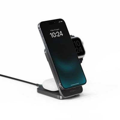 ENERGEA MagTrio Plus 3 in 1 foldable QI2 Magnetic Fast Wireless Charger Dock 2