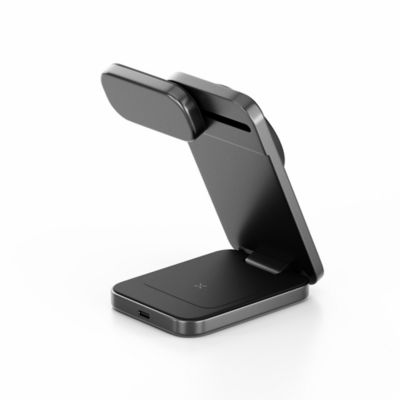ENERGEA MagTrio Plus 3 in 1 foldable QI2 Magnetic Fast Wireless Charger Dock 3