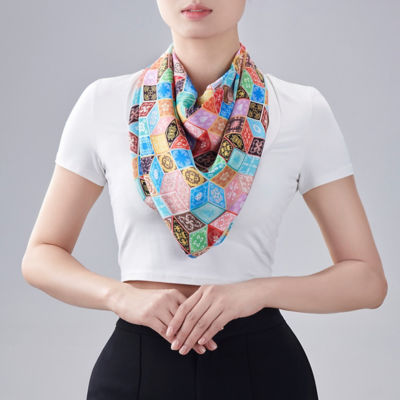 Rare Bird Collection Floral Batik Scarf 5