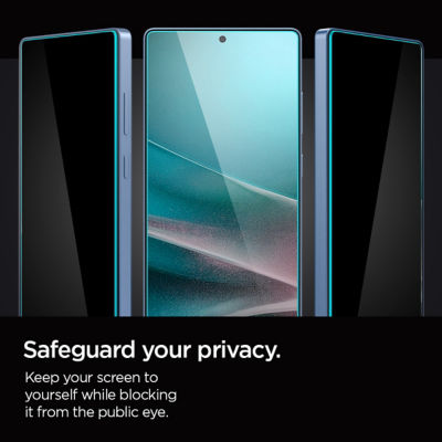 SPIGEN [2 Pack] Spigen Samsung S25 Ultra Privacy Screen Protector Glas.tR EZ Fit 4