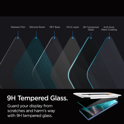 SPIGEN [2 Pack] Spigen Samsung S25 Ultra Privacy Screen Protector Glas.tR EZ Fit 5