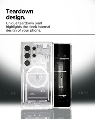 Spigen Samsung S25 Ultra Case Zero One Magfit - Black 3