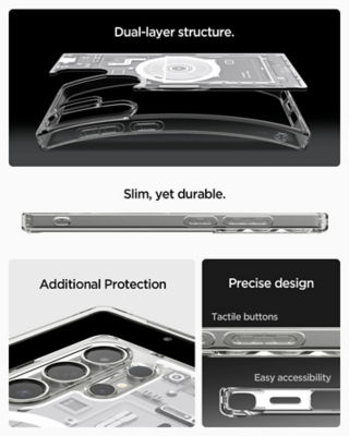 Spigen Samsung S25 Ultra Case Zero One Magfit - Black 6