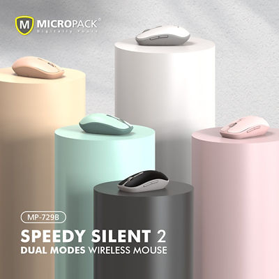Micropack Bluetooth USB Dual Mode Wireless Mouse | MP-729B 2