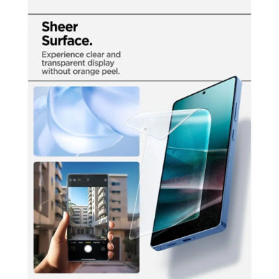 Spigen Samsung S25 Ultra Screen Protector EliteShield EZ Fit HD [1 Pack] - Clear 4
