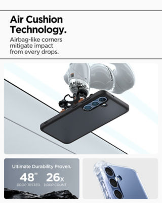 Spigen Samsung S25+ Case Ultra Hybrid Frost - Black 2