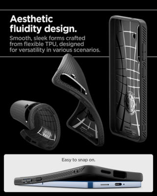 Spigen Samsung S25+ Case Liquid Air - Matte Black 5