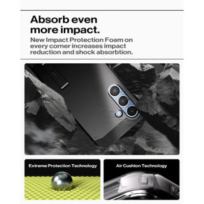 Spigen Samsung S25 case Tough Armor MagFit - Black 4