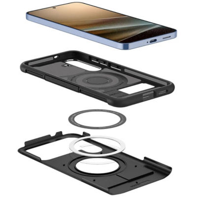 Spigen Samsung S25+ Case Slim Armor MagFit - Black 3