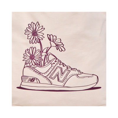 New Balance GRAPHIC TOTES, GRAPHIC TOTE Faded Plum 3