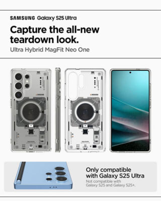 Spigen Samsung S25 Ultra Case Neo One Magfit - Clear 2
