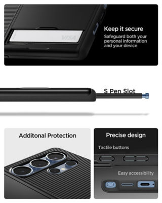 Spigen Samsung S25 Ultra Case Slim Armor CS - Black 5