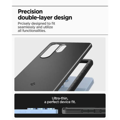 Spigen Samsung S25 Ultra Case Thin Fit MagFit - Black 4