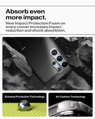 Spigen Samsung S25 Ultra Case Tough Armor MagFit - Black 2