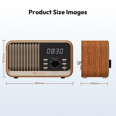 Nakamichi NMFMSPKC80 FM Clock Speaker 4