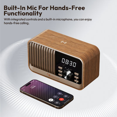 Nakamichi NMFMSPKC80 FM Clock Speaker 7